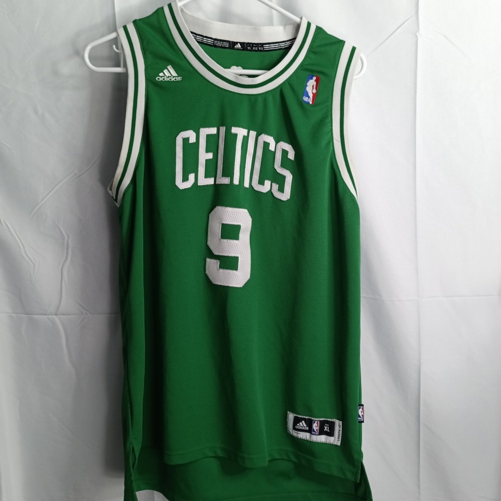 Adidas Boston Celtics Rajon Rondo 9 NBA Swingman Jersey Youth XL Green White